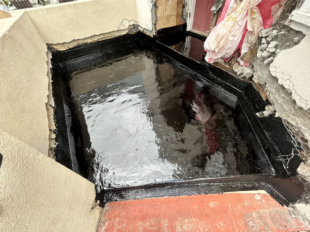 Balconies. Custom Hot Mop.