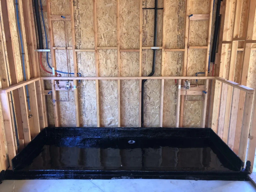 Shower Pans. Custom Hot Mop.