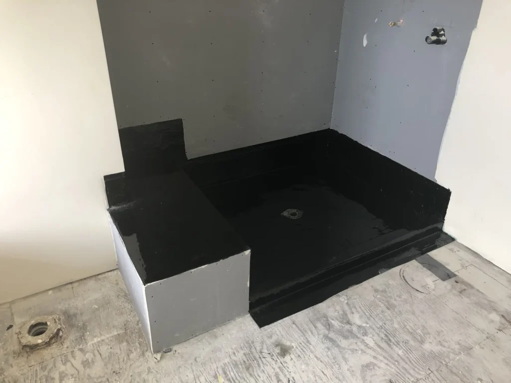 Shower Pans. Custom Hot Mop.