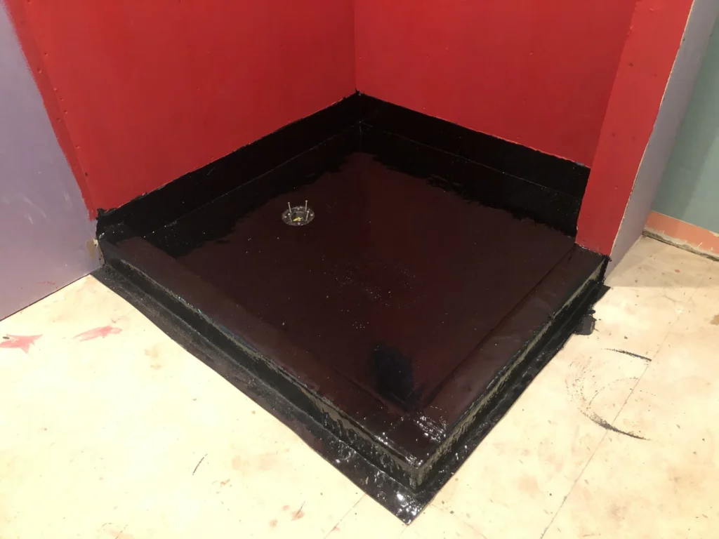 Shower Pans. Custom Hot Mop.